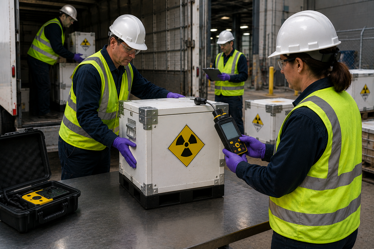 Handling Radioactive Materials Packages