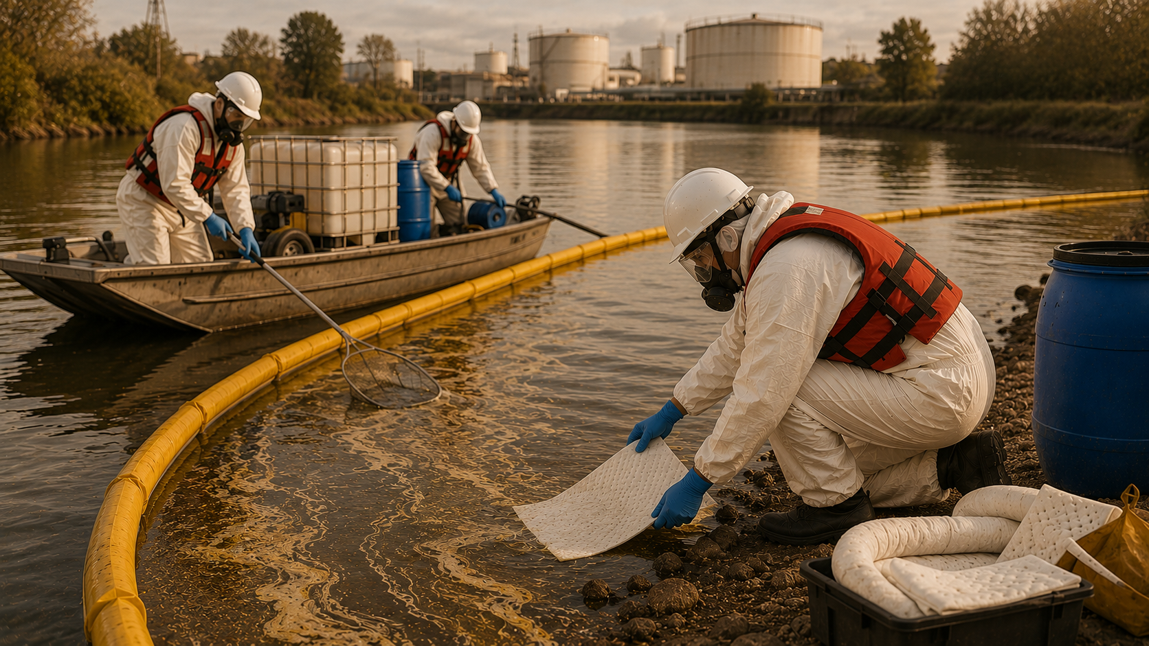Boating Safety – Waterborne HAZMAT Spills (Non-Petroleum)