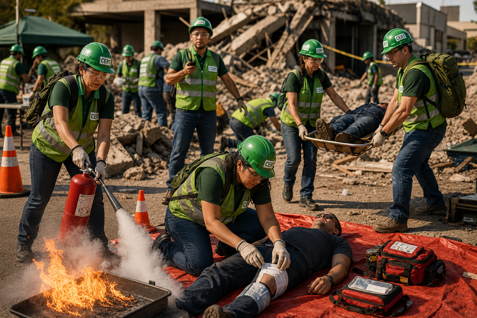 Community Emergency Response Team Training (CERT)