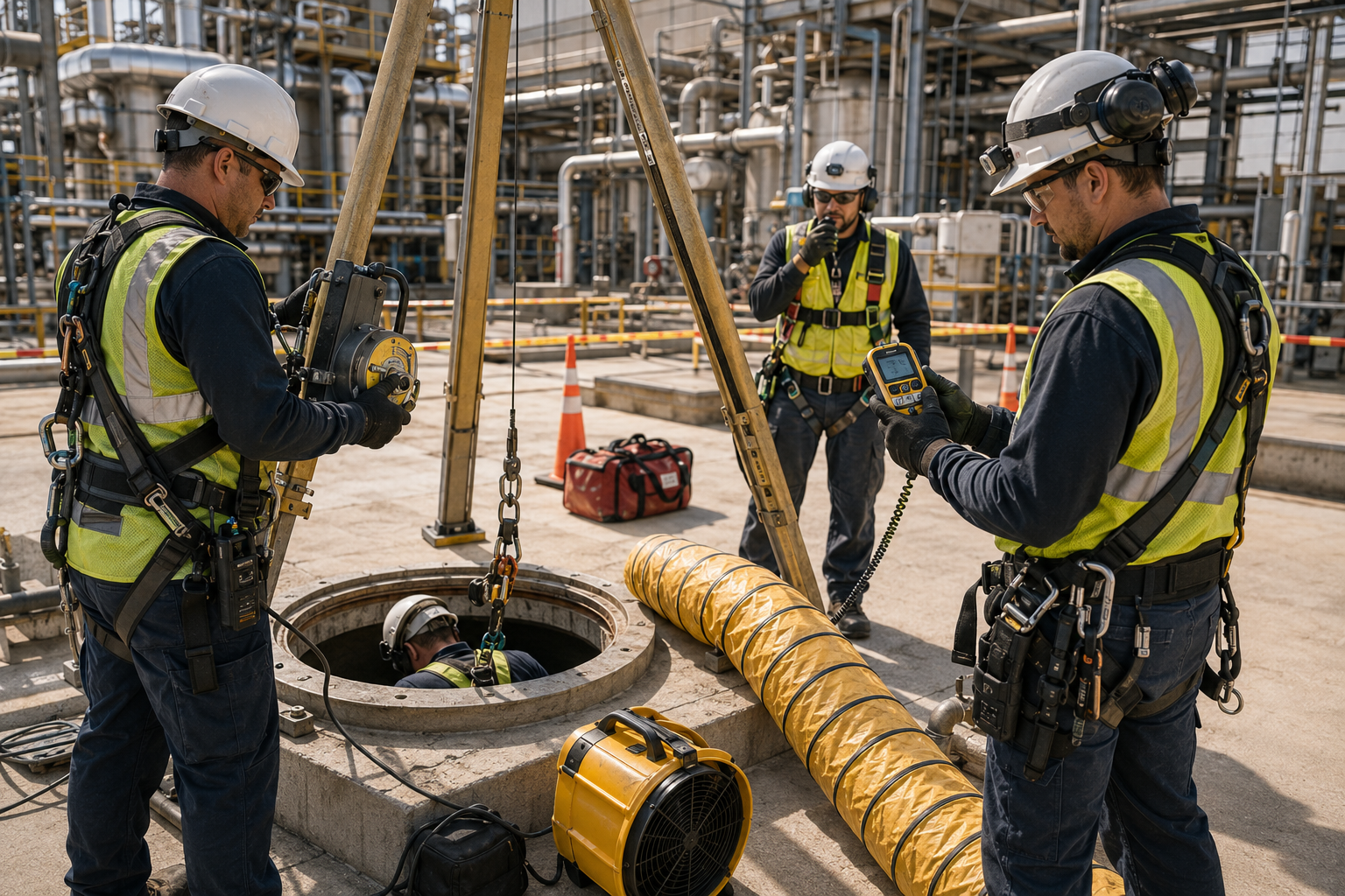 Confined Space Entry Rescue
