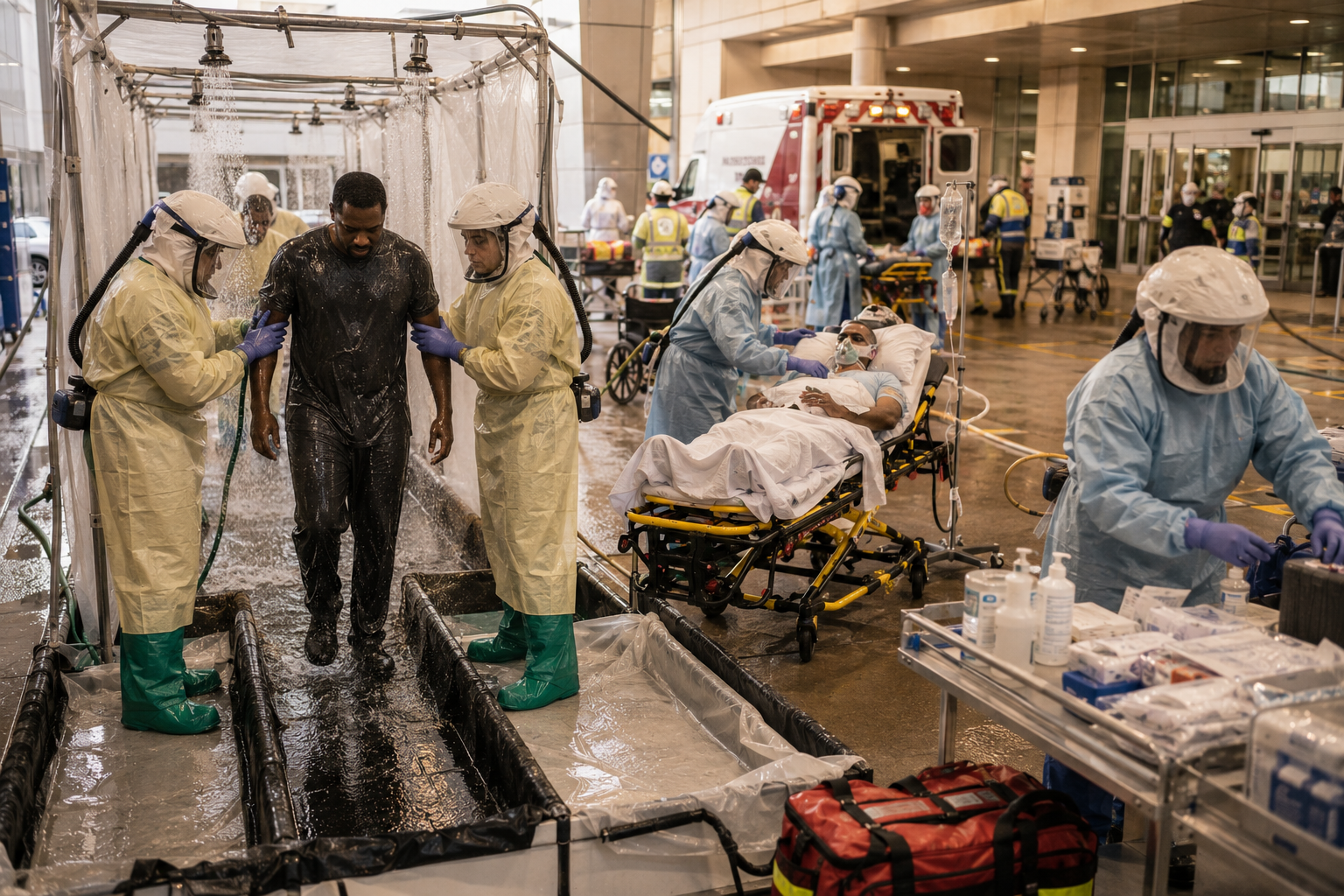 Decontamination Principles and Patient Management (MEDICAL)