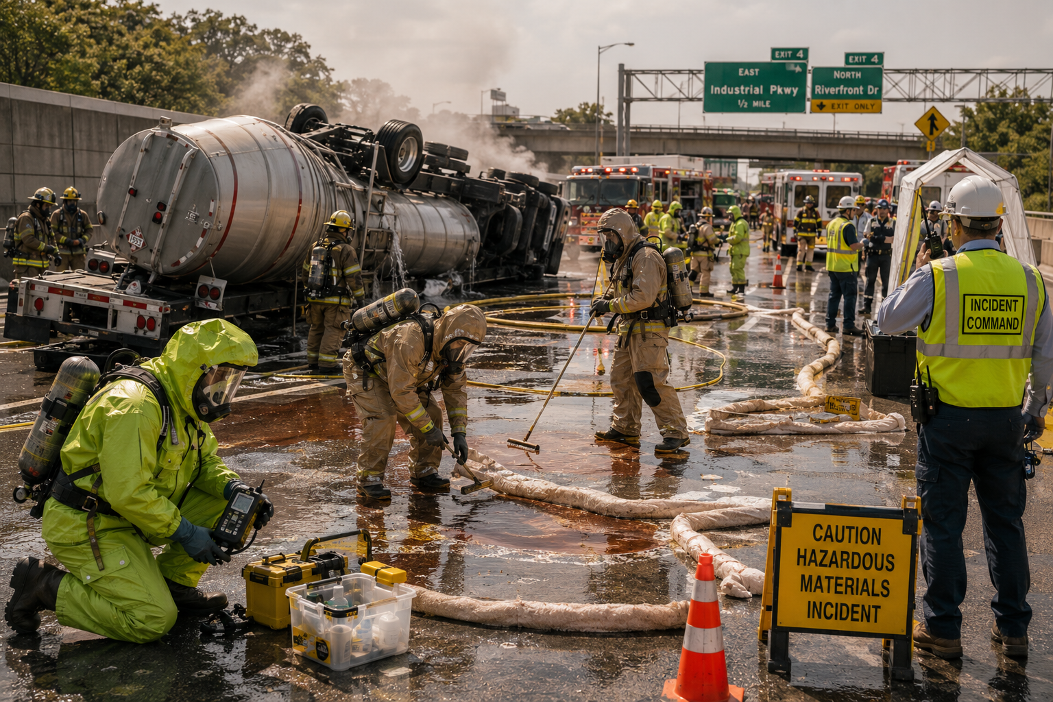 Emergency Response (Tanker Truck Incidents)