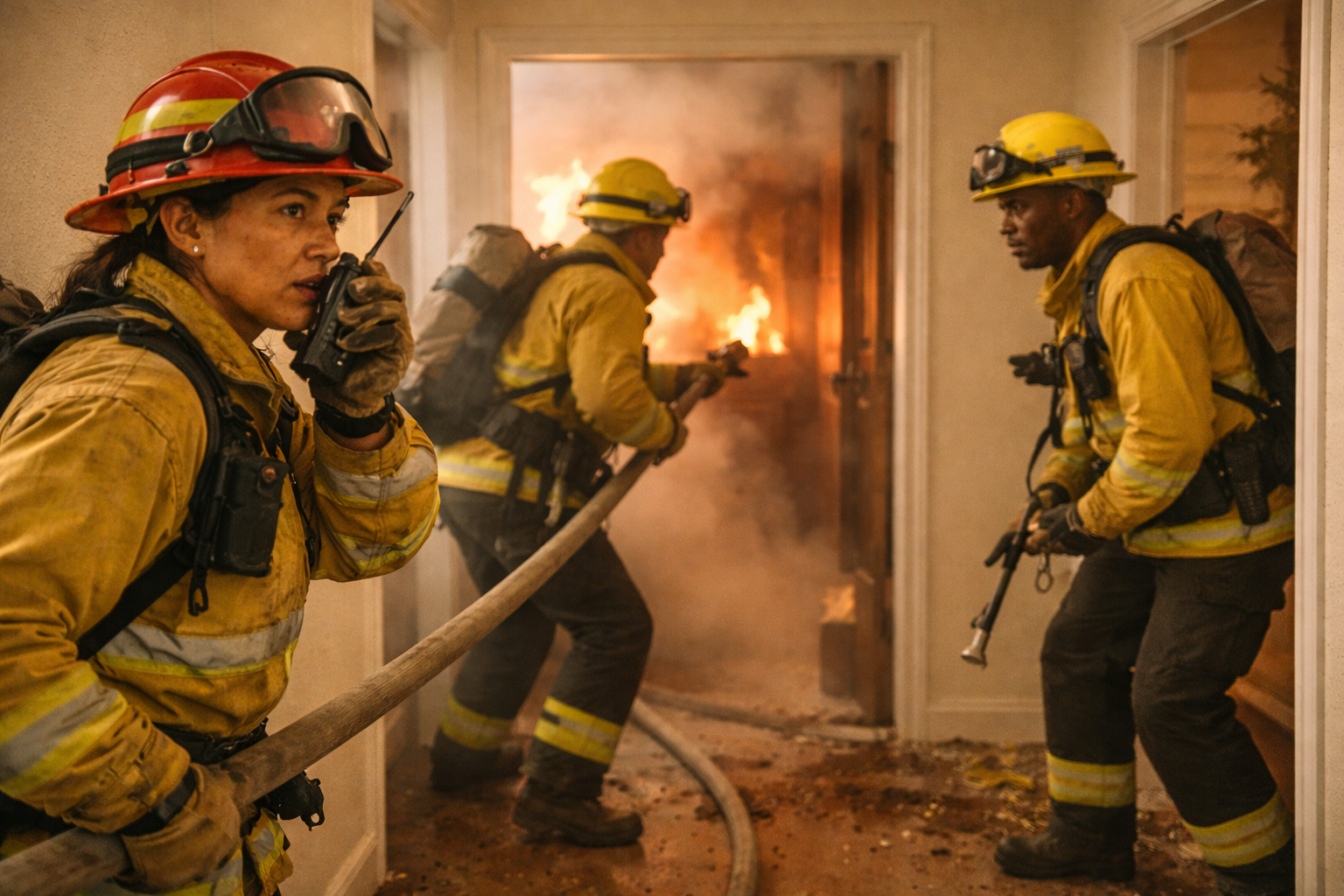 Fire Fighter Incipient Stage (Live Burn)