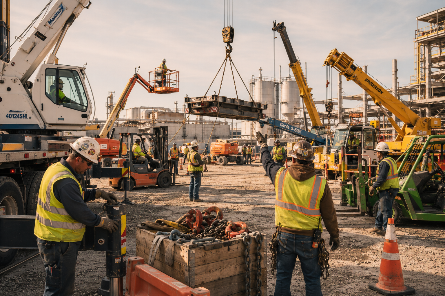 Hoisting License 4B, 4C, 4D, 4E, 4F, 4G (Specialties) Training