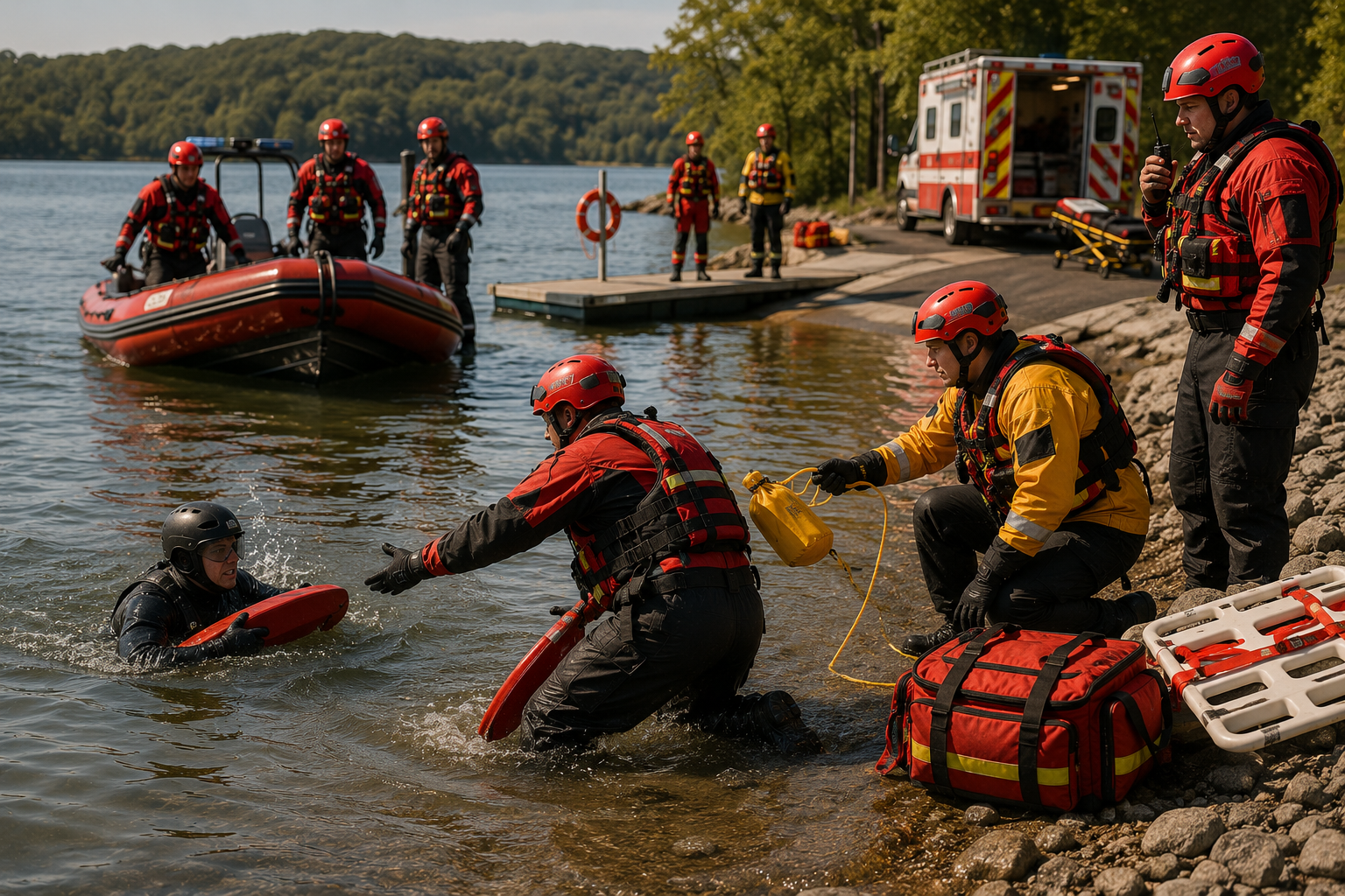 Life Jacket/Basic Water Rescue