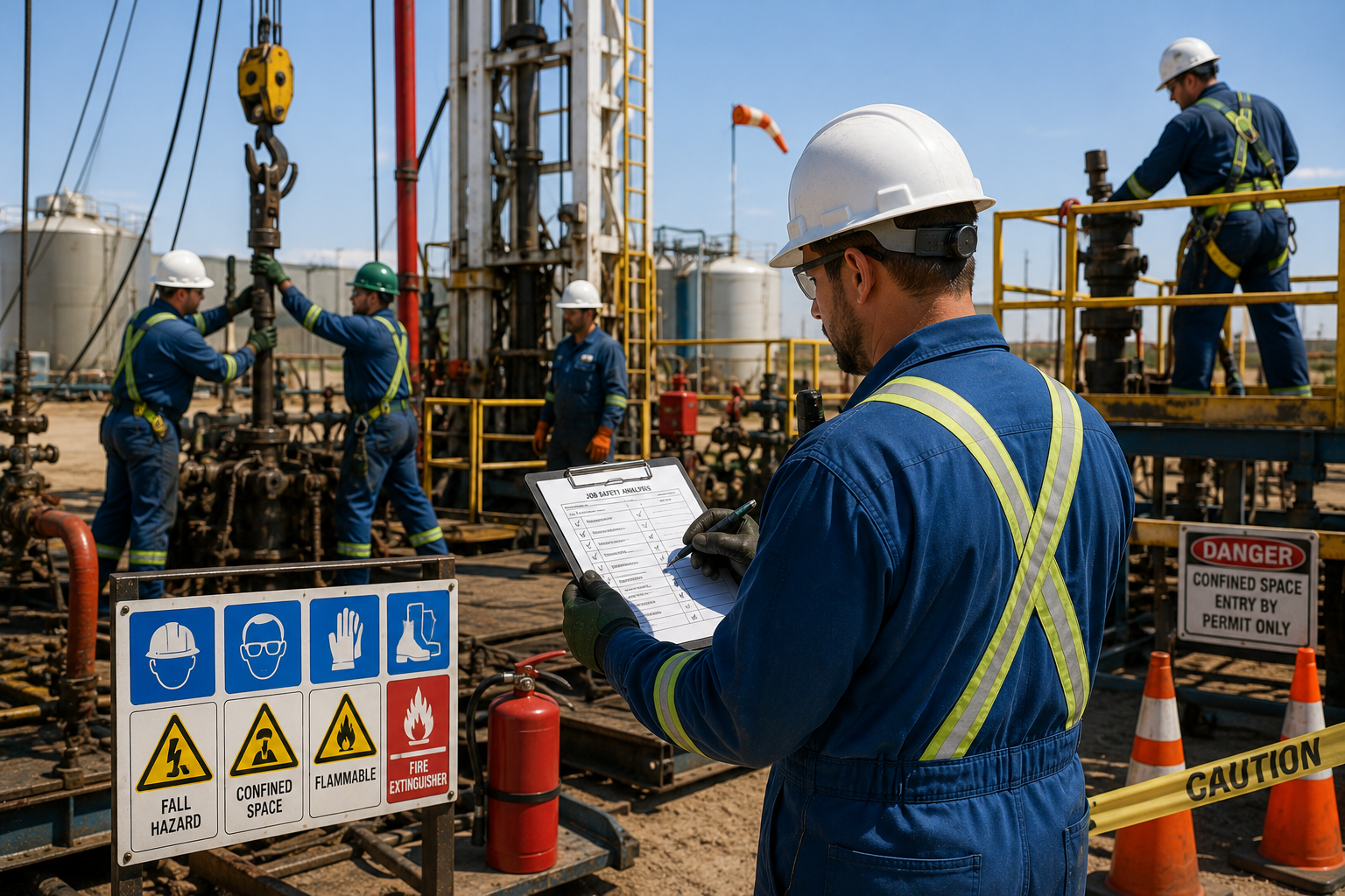 Oil Gas Field Safety