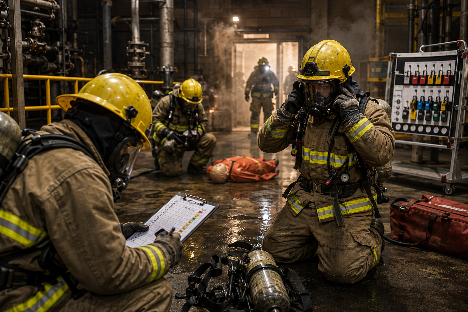 PPE SCBA (Self Contained Breathing Apparatus)