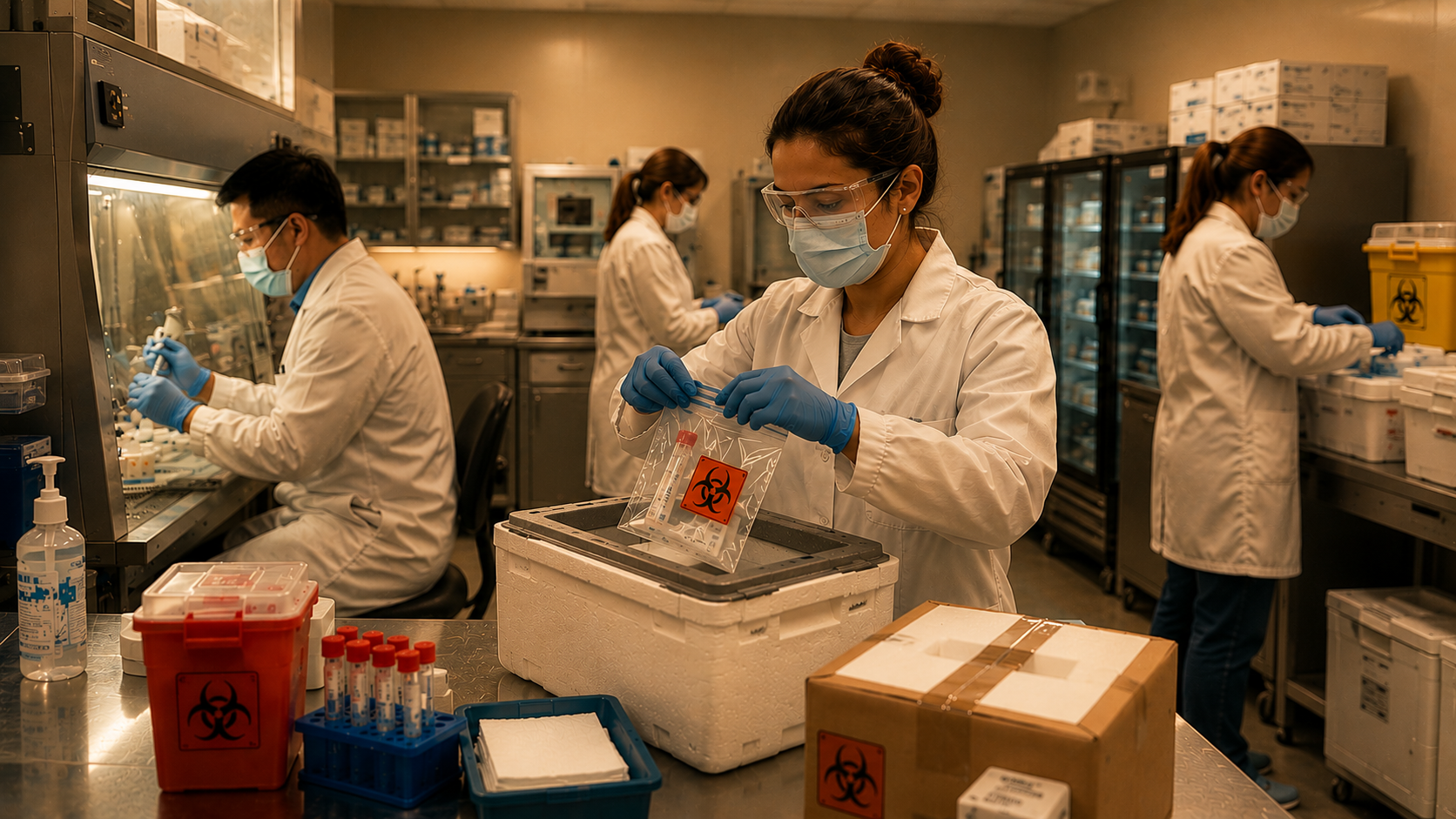 Preservation and Shipping H5N1