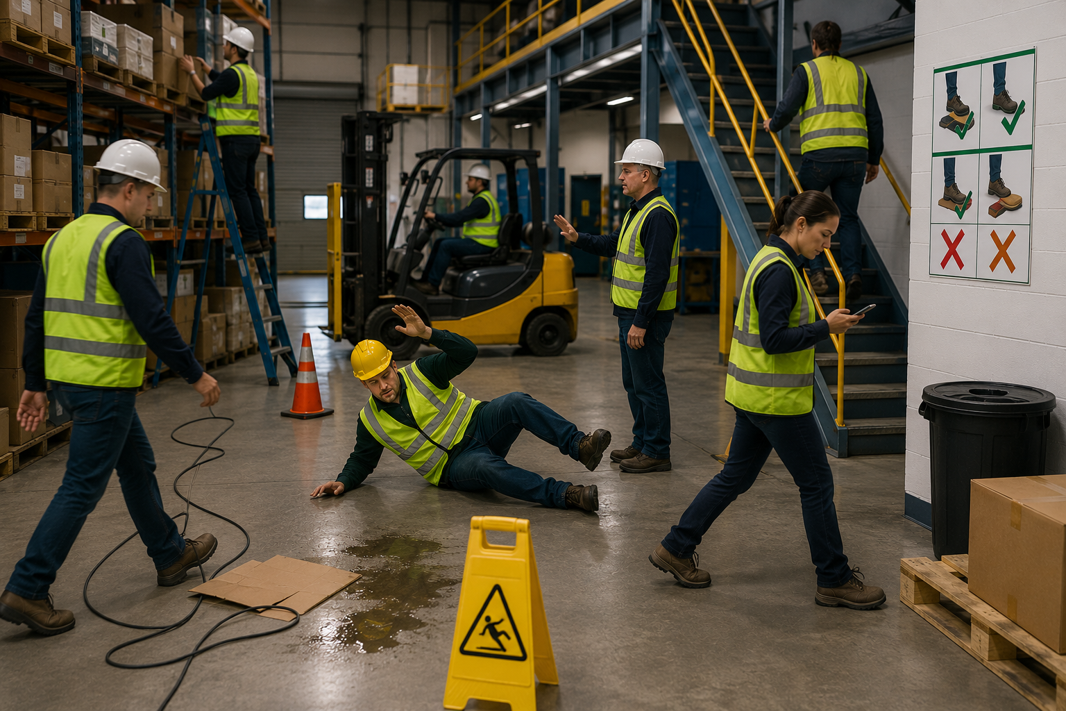 Slips, Trips and Falls