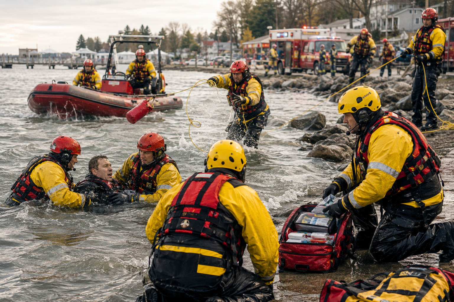 Life Jacket/Basic Water Rescue