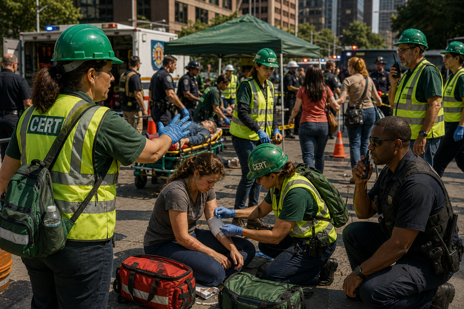 Terrorism and Community Emergency Response Team Training