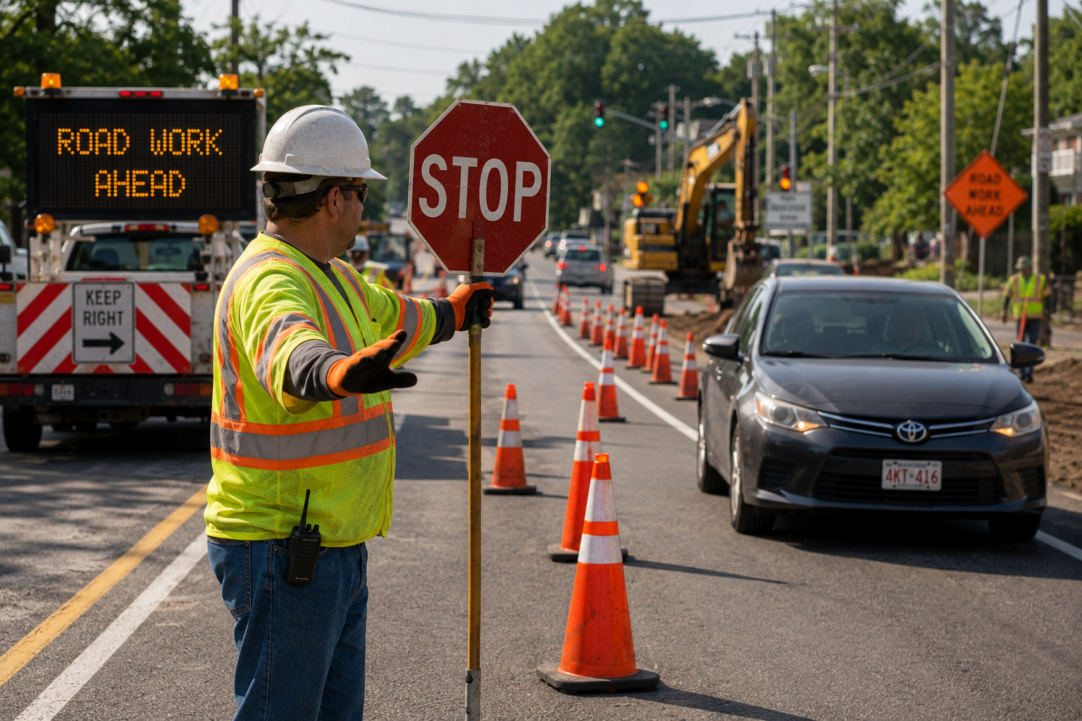 Traffic Flagger Awareness