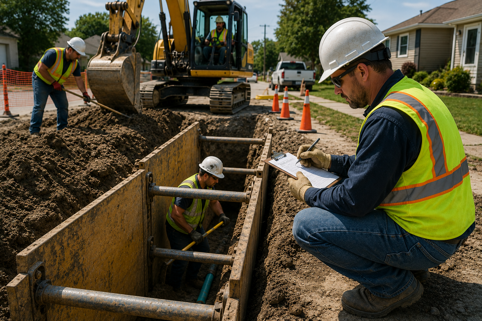 Excavation Safety for Residential Construction