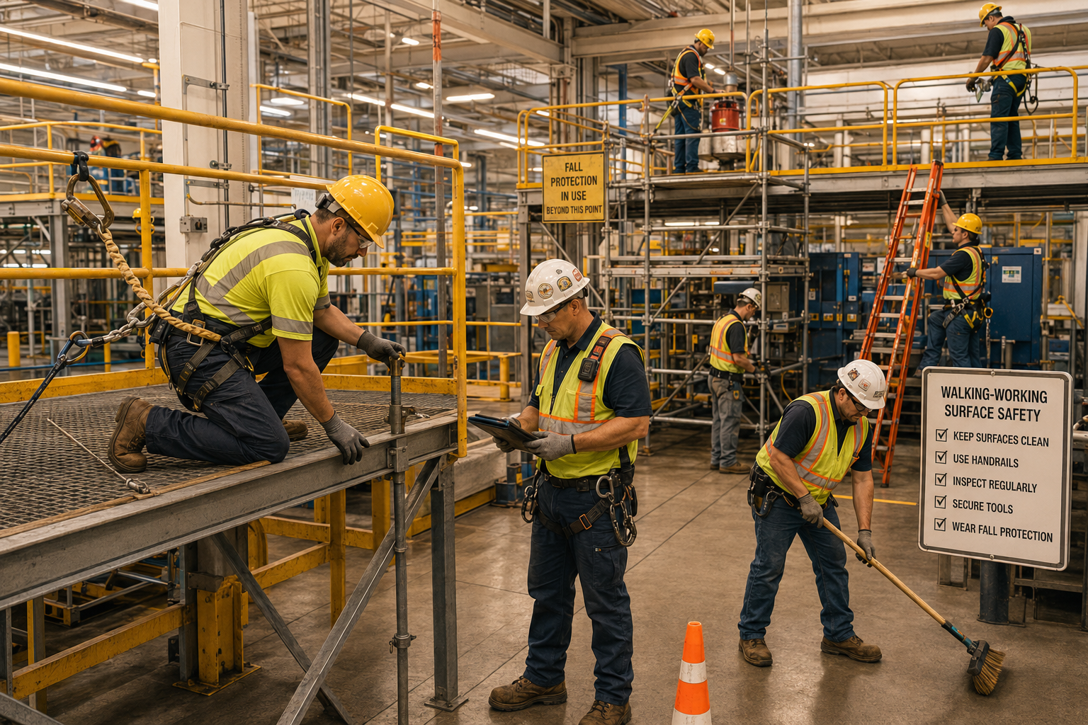 Walking Working Surfaces